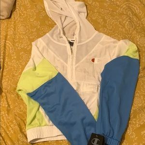 Cropped champion wind breaker